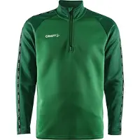 Craft Trainingsjack Men Squad 2.0 Half Zip Team Green Ivy-XXXL