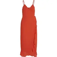 Vila Grapilla Singlet Mouwloze Midi-jurk