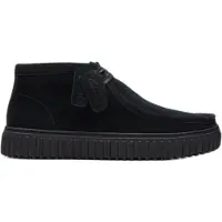 Clarks Veterschoen 'Torhill Hi' zwart