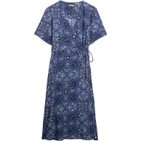 Superdry Jurk marine / donkerblauw / grijs / wit