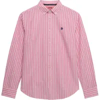 Superdry Blouse pink / wit