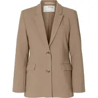 Selected Blazers 'Rita' bruin