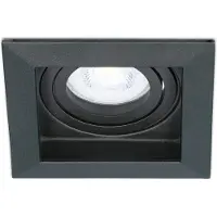 HOFTRONIC™ Durham dimbare LED inbouwspot - Kantelbaar - Vierkant - Verzonken - Zwart - 5W - GU10 - Plafondspots - 6000K daglicht licht - IP20