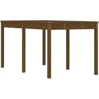 vidaXL Tuintafel 203,5x100x76 cm massief grenenhout honingbruin
