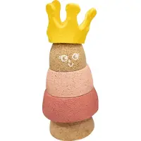 Korko Stackable Queen Educational Game Geel Kinderen