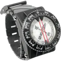 Cressi Wrist/hose Compass Zwart