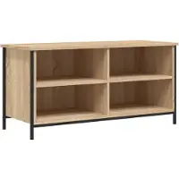 vidaXL Tv-meubel 100x40x50 cm bewerkt hout sonoma eikenkleurig