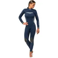 Cressi Fast 3 Mm Woman Freediving Wetsuit Blauw M Vrouw