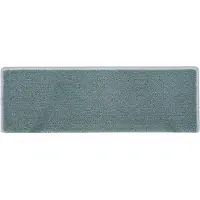 vidaXL Trapmatten 15 st 65x21x4 cm Zeeblauw Rechthoekige Rand