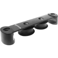 Spinlock 2 Sheave Deck Organiser Pulley Support 38 Mm Zwart
