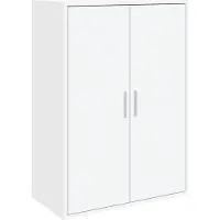 vidaXL Dressoir 60x31x84 cm bewerkt hout wit