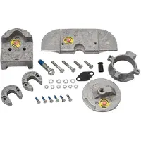 Quicksilver Aluminium Anode Set Select Mercruiser Alpha One Gen Ii Newer 888755q03 Zilver