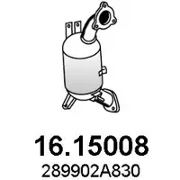 ASSO 16.15008 Roetfilter (DPF)