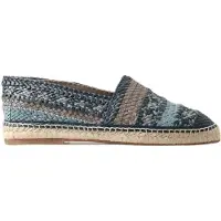 Dolce&Gabbana Geweven Leren Espadrilles Slipon