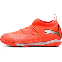 Puma Sportschoen 'Future 9 Match' neonrood / zwart / zilver
