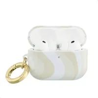 Selencia Vivid Case voor de Apple Airpods Pro 3 - Desert Waves Beige