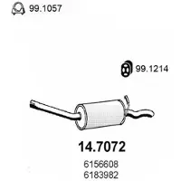 ASSO 14.7072 Einddemper