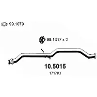 ASSO 10.5015 Voorpijp