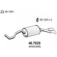 ASSO 46.7025 Einddemper