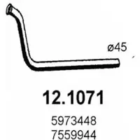 ASSO 12.1071 Voorpijp