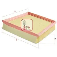 Sofima S 3D98 A Luchtfilter
