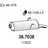 ASSO 36.7038 Einddemper