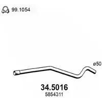 ASSO 34.5016 Voorpijp