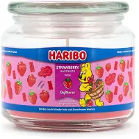 Haribo Geurkaars - Aardbei Geluk - met aardbei geur