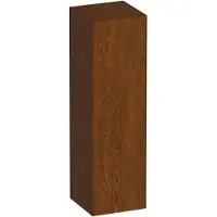 Brauer Inspire Halfhoge Kast 120x35x35cm - Massief Eiken - Lamellen Eiken Bruin - Badkamermeubels, Kolom- En Zijkasten, Halfhoge Kasten
