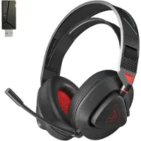 TAIDU THS318 2.4GHz Draadloze Gaming Headset - Over ear koptelefoon - met microfoon - Geschikt voor PC/PS4/PS5, Nintendo Switch - Zwart