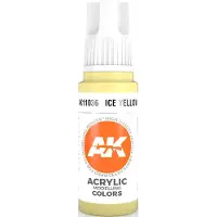 AK-Interactive Ice Yellow Acrylic Modelling Color - 17ml - AK-11036