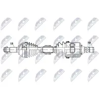 NTY NPW-NS-224 Aandrijfas