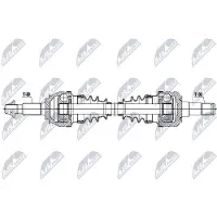 NTY NPW-TY-216 Aandrijfas
