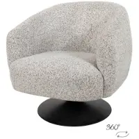 MySons Draaifauteuil Louis 360 - Puente - Ecru 06 - Star Collection