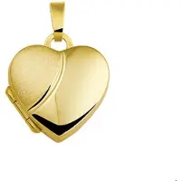 The Jewelry Collection Trendjuwelier huiscollectie 4012504 Gouden medaillon hart