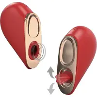 XOCOON Hartbreker 2 in 1 Stimulator - Viabrator met Likfunctie - Voor Gerichte Stimulatie