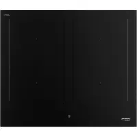 Smeg Inductie Kookplaat Kookplaat, Classici, Inductie, 60 cm, Zwart, Inbouw: Vlak opbouw of vlak inbouw