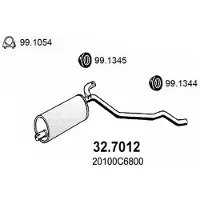 ASSO 32.7012 Einddemper
