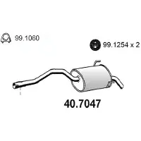 ASSO 40.7047 Einddemper