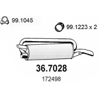 ASSO 36.7028 Einddemper