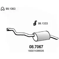 ASSO 08.7067 Einddemper