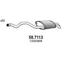 ASSO 58.7113 Einddemper