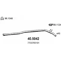 ASSO 40.5042 Voorpijp