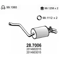 ASSO 28.7006 Einddemper