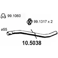 ASSO 10.5038 Voorpijp