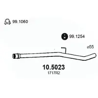 ASSO 10.5023 Voorpijp