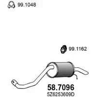 ASSO 58.7096 Einddemper