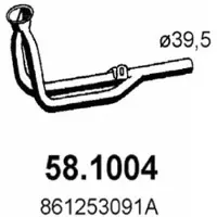 ASSO 58.1004 Voorpijp