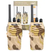 Pni Pmr R40 Camo Walkie Talkie 2 Units Beige