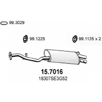 ASSO 15.7016 Einddemper